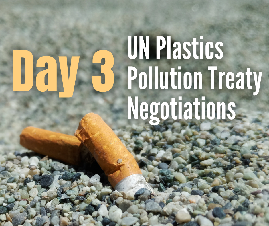 Day 3 UN Plastics Pollution Treaty Negotiations ASH > Action on
