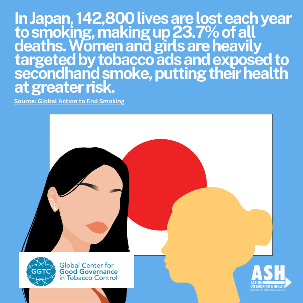 Read the Report: Tobacco and the Rights of Women and Girls in Japan