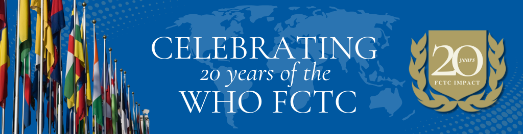 Honoring 20 Years of the WHO Framework Convention on Tobacco Control – ASH  > Action on Smoking & Health
